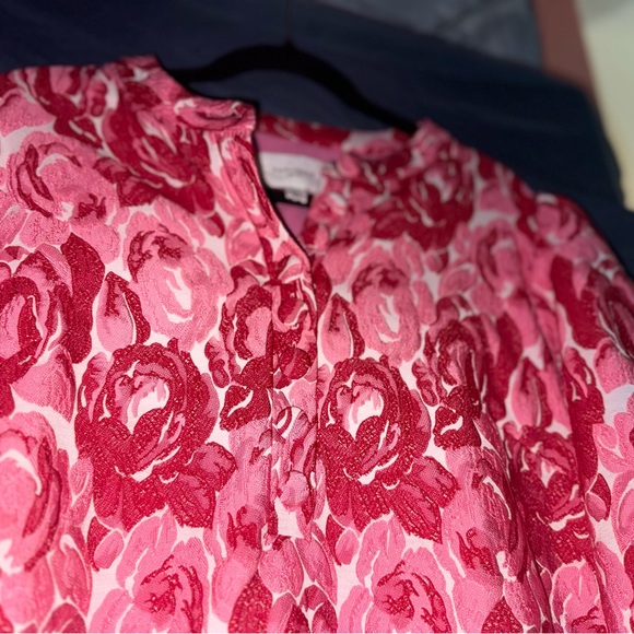 Pomander Place Pink and Red Floral Tunic - Picture 6 of 6